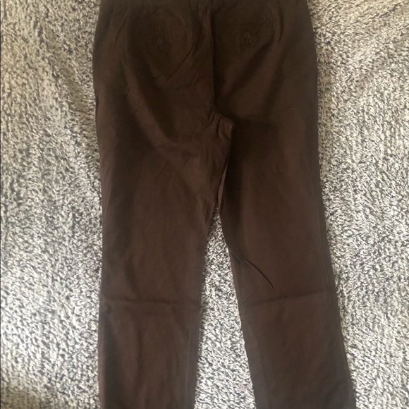 Beautiful Women’s Light Brown Crops Pants Size 24 Petite - Picture 9 of 10